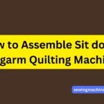 How to Assemble Sit down Longarm Quilting Machine